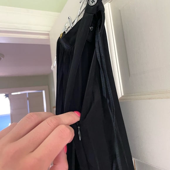 Vintage Purple Label Ralph Lauren Black Midi Skirt - Picture 2 of 5